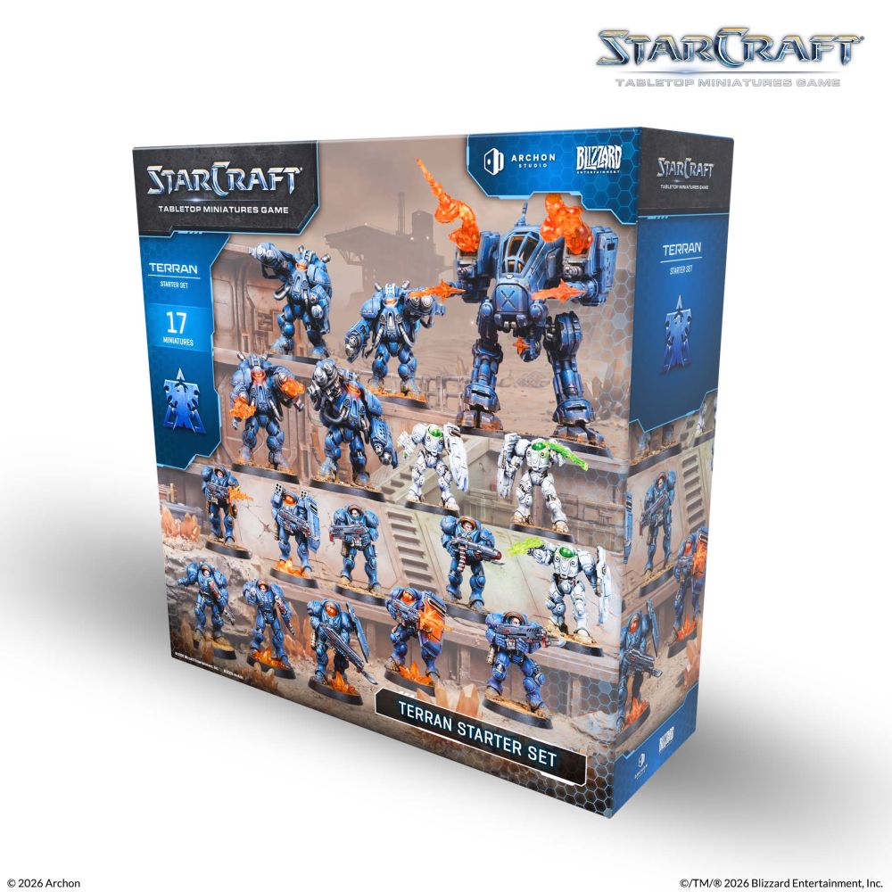 Starcraft Miniatures Games: Terran Starter Set