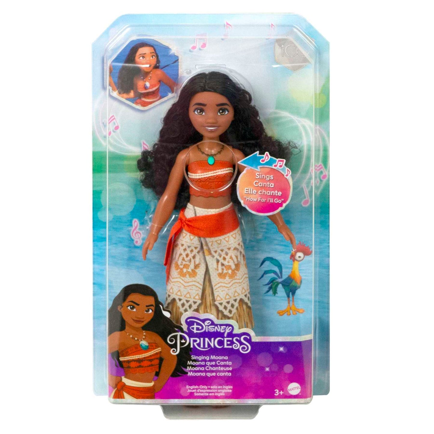 Disney - Princess - Fd Singing Doll Moana Eng