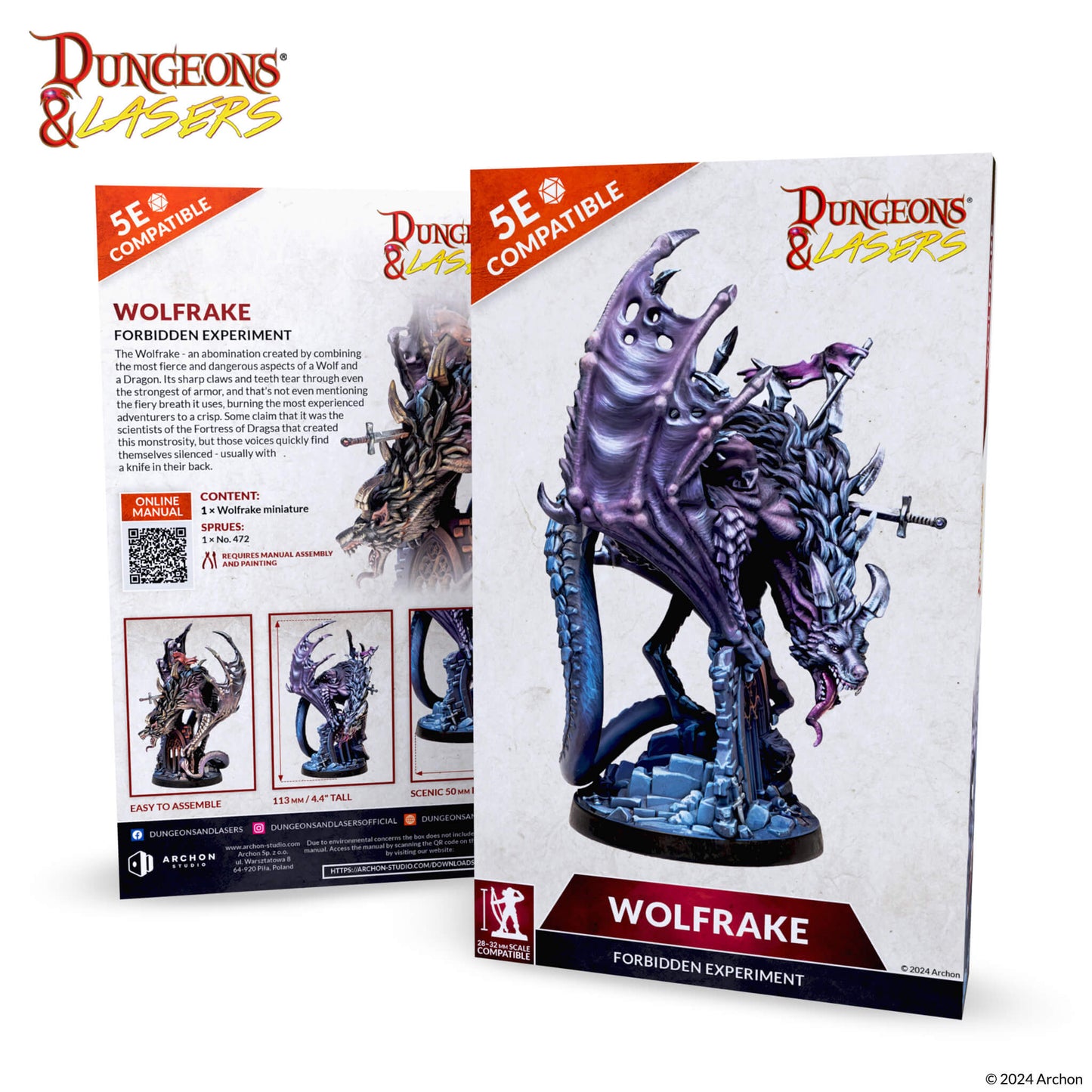 Dungeons & Lasers: DEUSLAIR: WOLFRAKE
