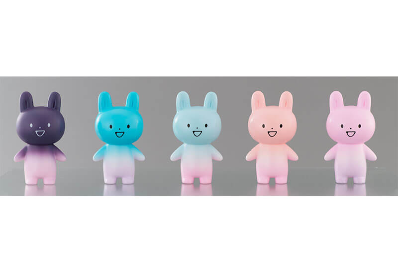 ZETTAI NI KOWARENAI TOMODACHI WO KUDASAI Rabbit-Type UMA Ogakuzu Soft Vinyl Figure