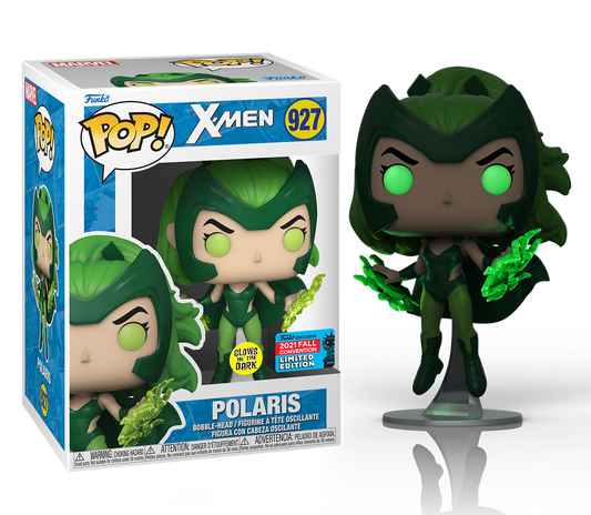 X-Men (comics) - Polaris Glow NYCC 2021 US Exclusive Pop! Vinyl #927