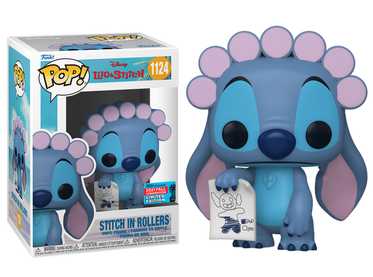 Lilo and Stitch - Stitch in Rollers NYCC 2021 Fall Convention Exclusive Pop! Vinyl #1124