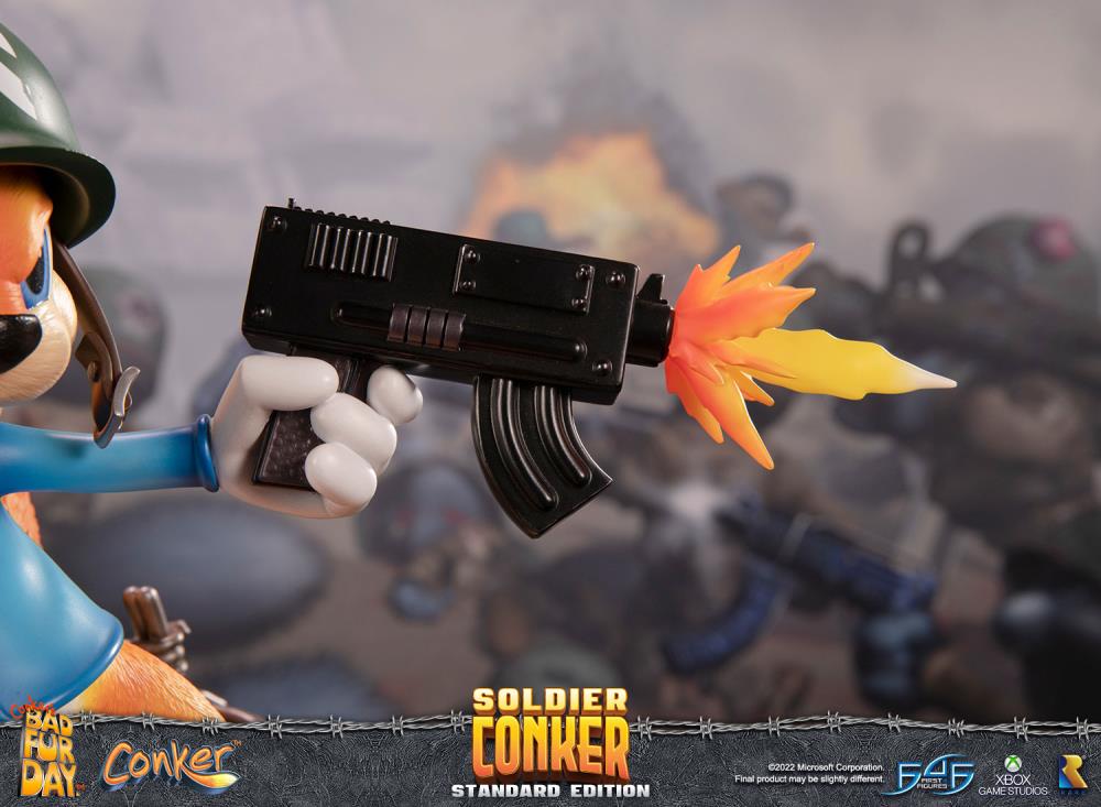 Conker - Soldier Conker Statue