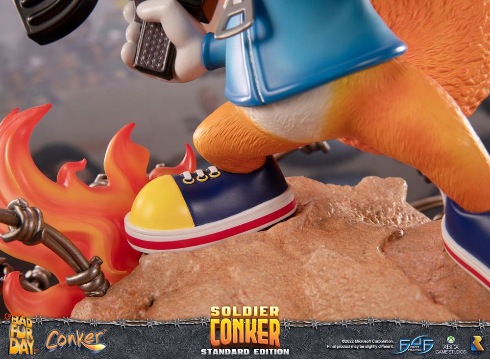 Conker - Soldier Conker Statue