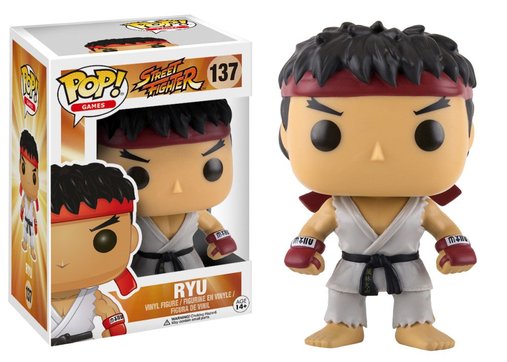 Street Fighter - Ryu Pop! Vinyl #137
