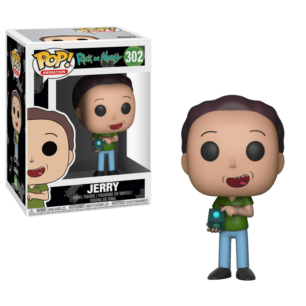 Rick And Morty - Jerry Smith POP! Vinyl Animation #302