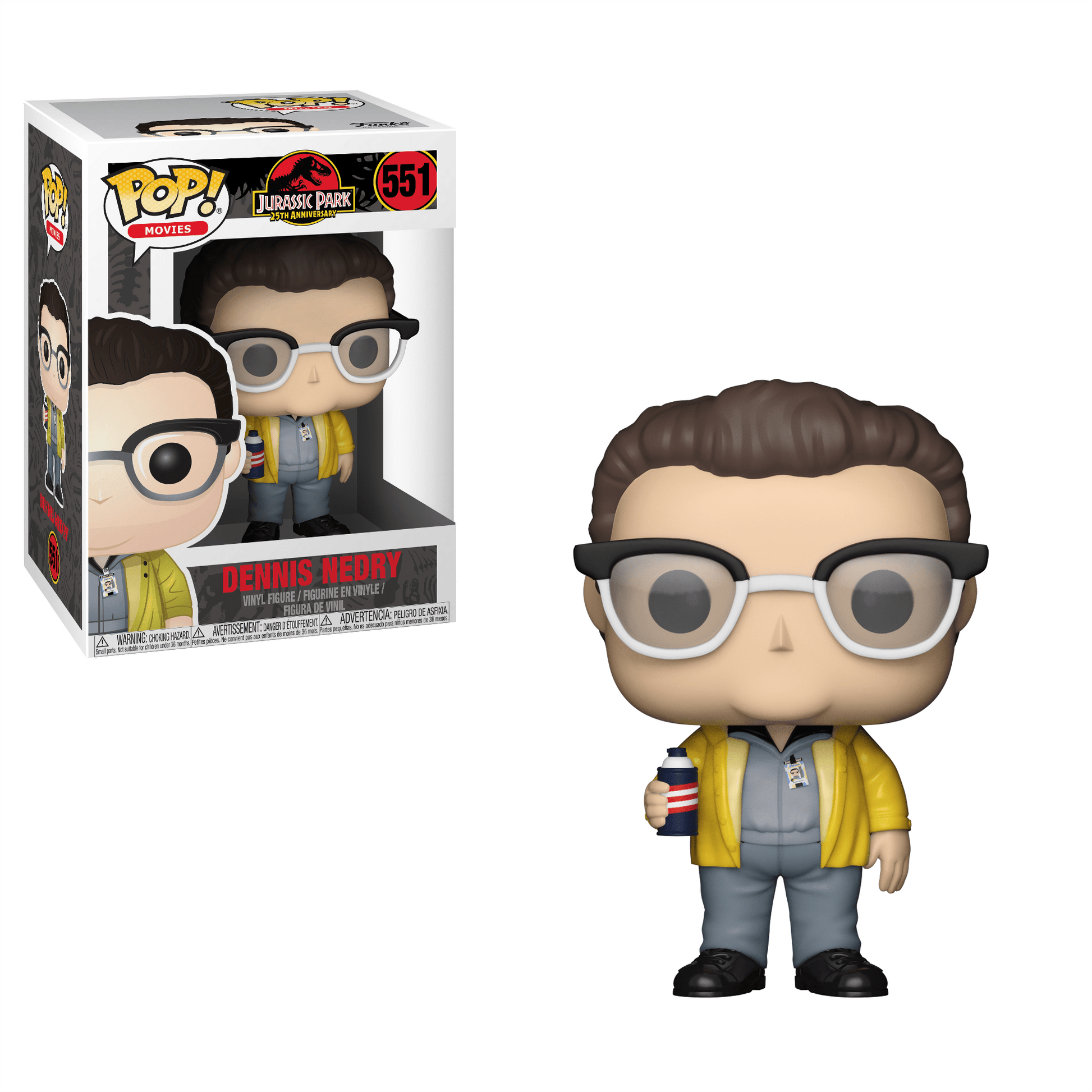 Jurassic Park - Dennis Nedry Pop! Vinyl #551