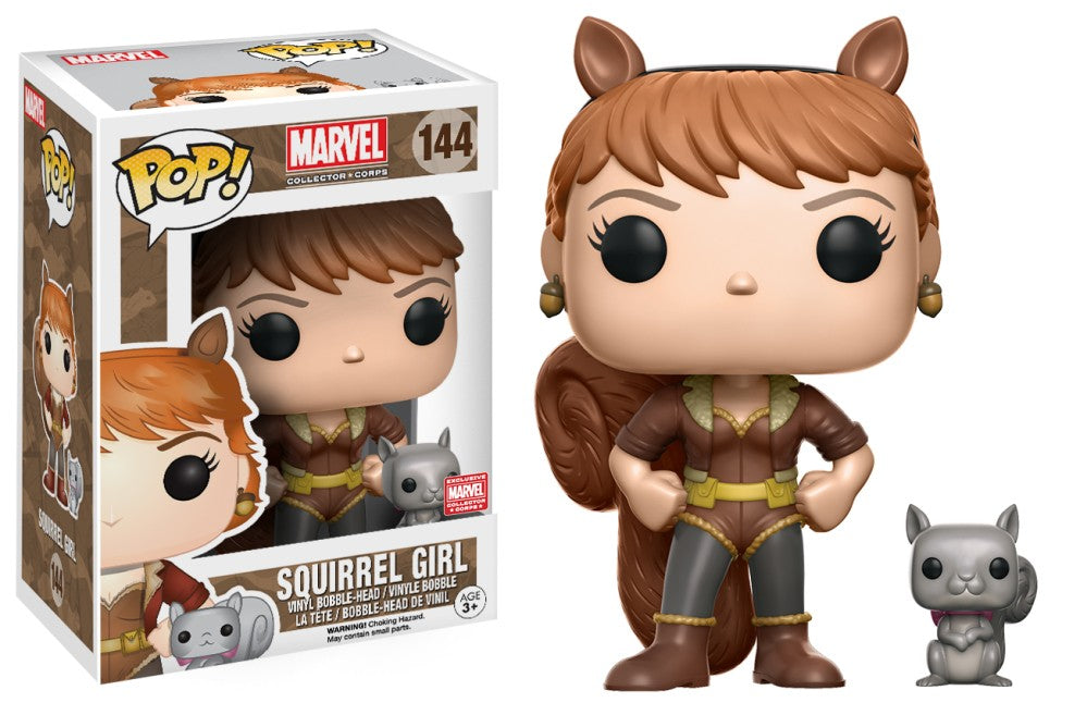 Marvel - Squirrel Girl Collector Corps Exclusive Pop! Vinyl #144