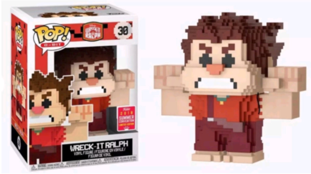 Wreck-It Ralph - 8-Bit Ralph 2018 San Diego Summer Convention Pop! Vinyl #30 - Ozzie Collectables