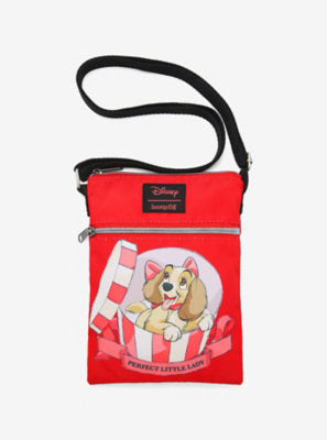 Loungefly Disney Lady And The Tramp Passport Crossbody Bag