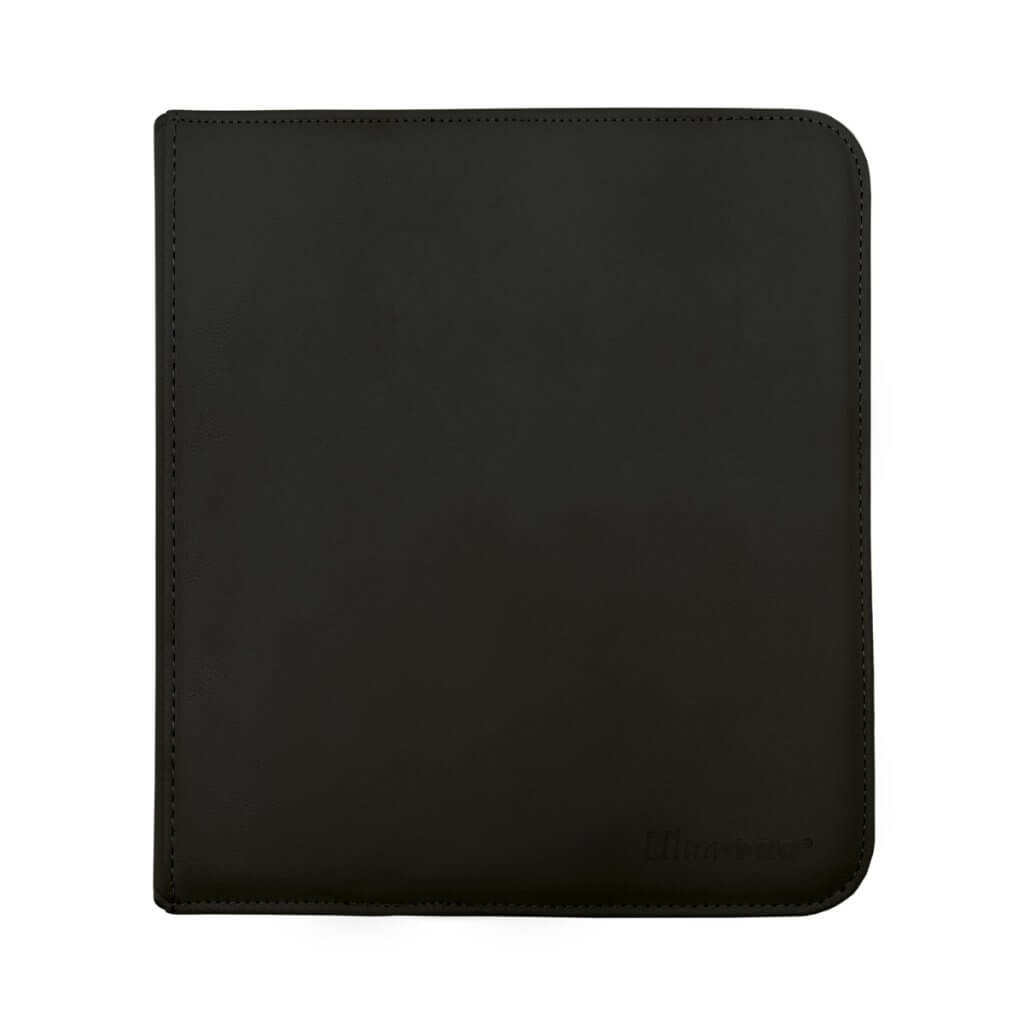 ULTRA PRO Vivid 12-Pocket Zippered PRO-Binder: Black
