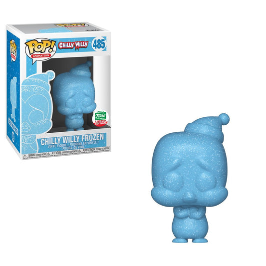 Chilly Willy Frozen - Chilly Willy Frozen Funko Stickered Exclusive Pop! Vinyl #485 - Ozzie Collectables