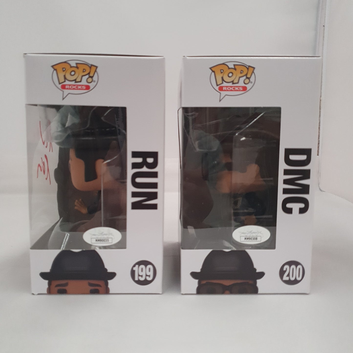 Run Dmc - Run #199 And Dmc #200 Set of 2 Signed Pop! Vinyl