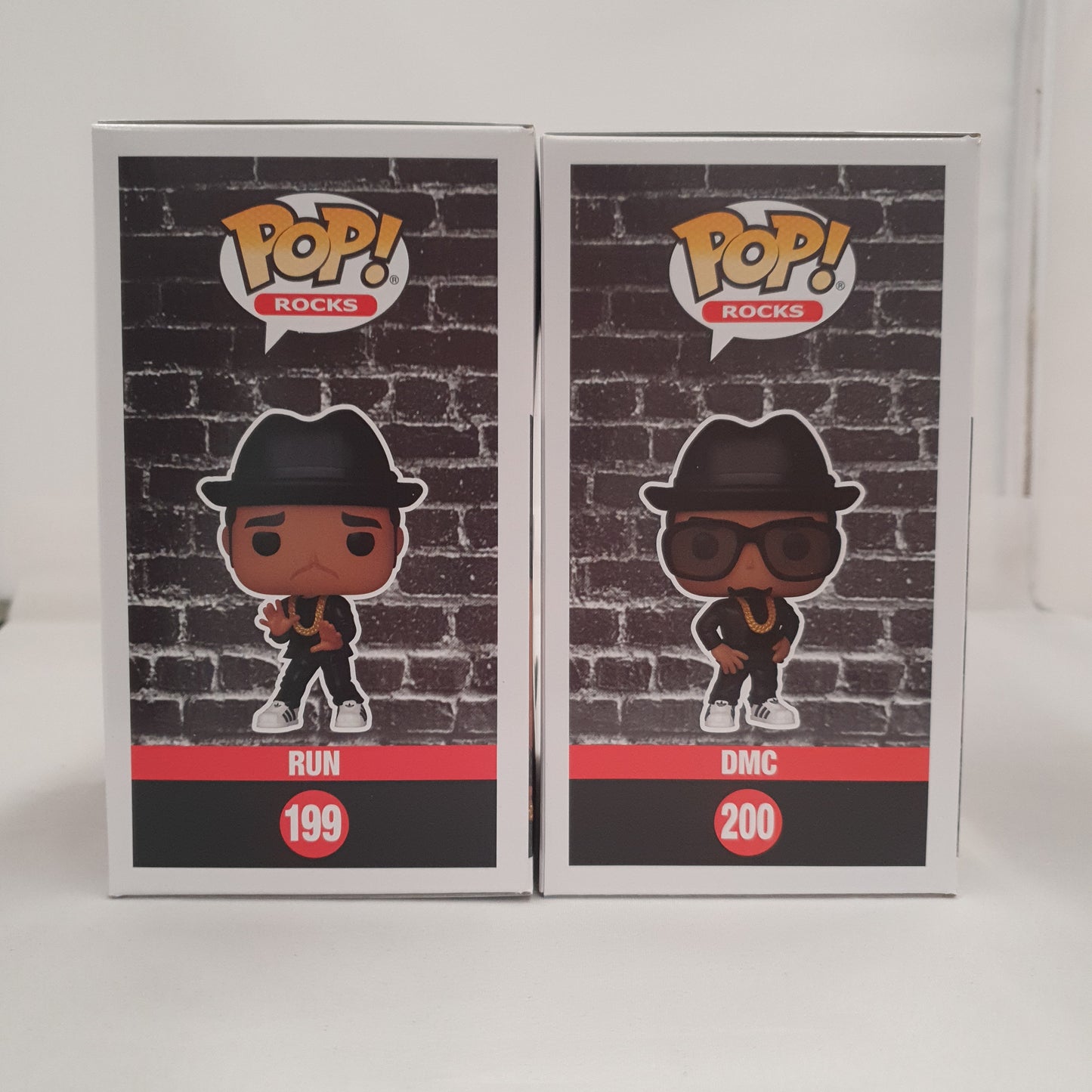 Run Dmc - Run #199 And Dmc #200 Set of 2 Signed Pop! Vinyl