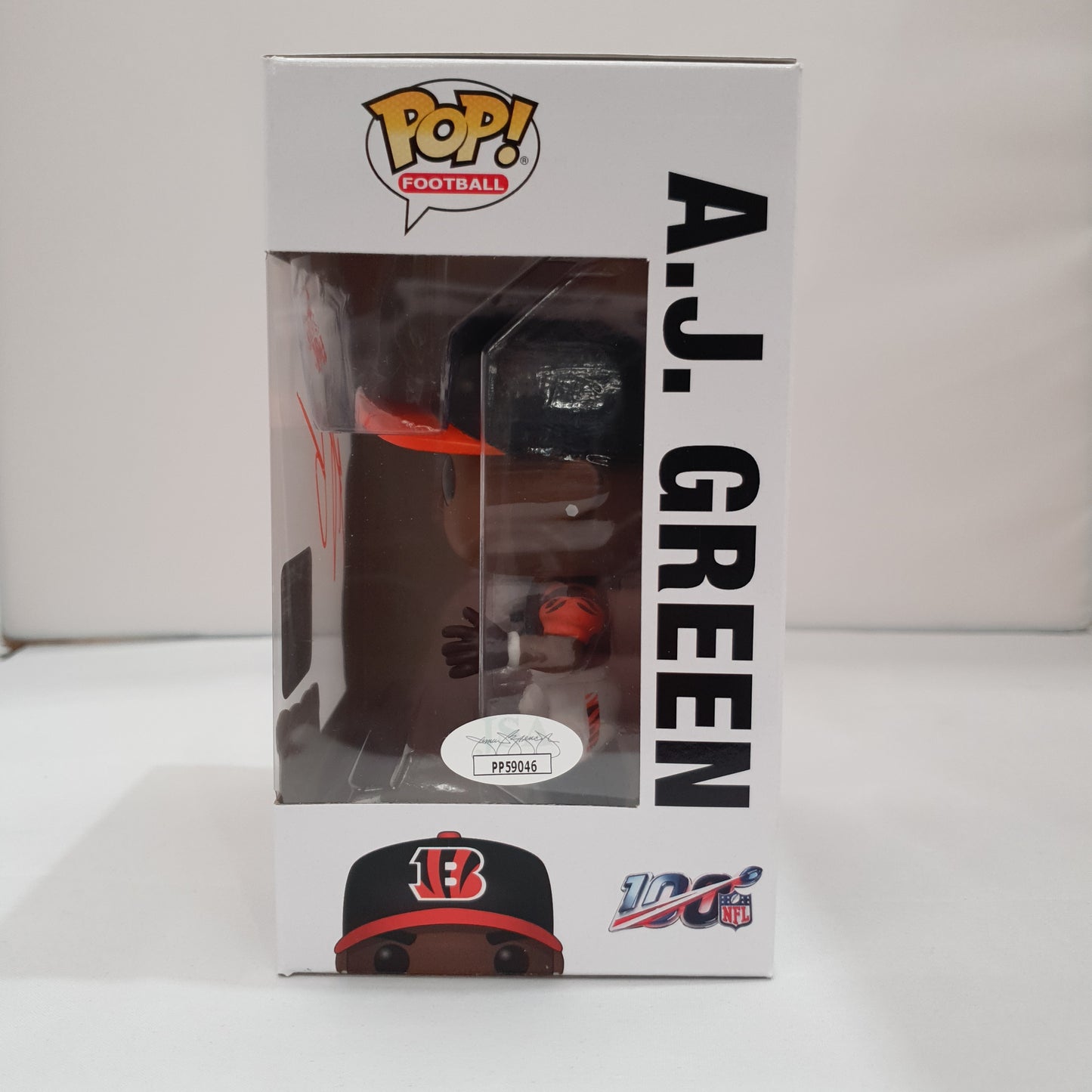 NFL - A.J Green #121 Signed Pop! Vinyl