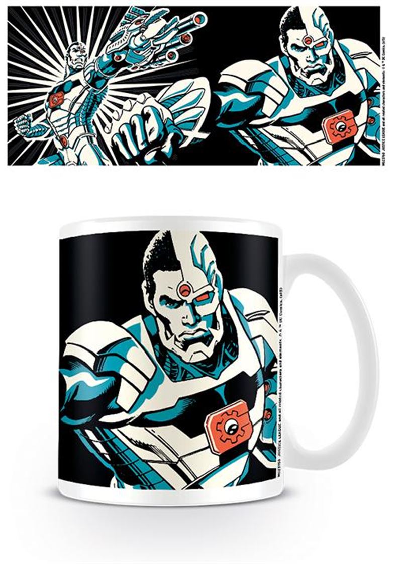 DC Comics - Justice League Cyborg Colour Mugs