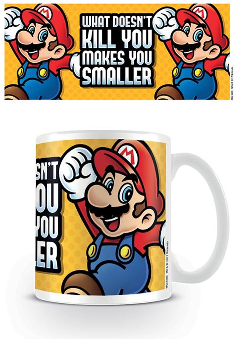 Super Mario - Makes You Smaller Mugs