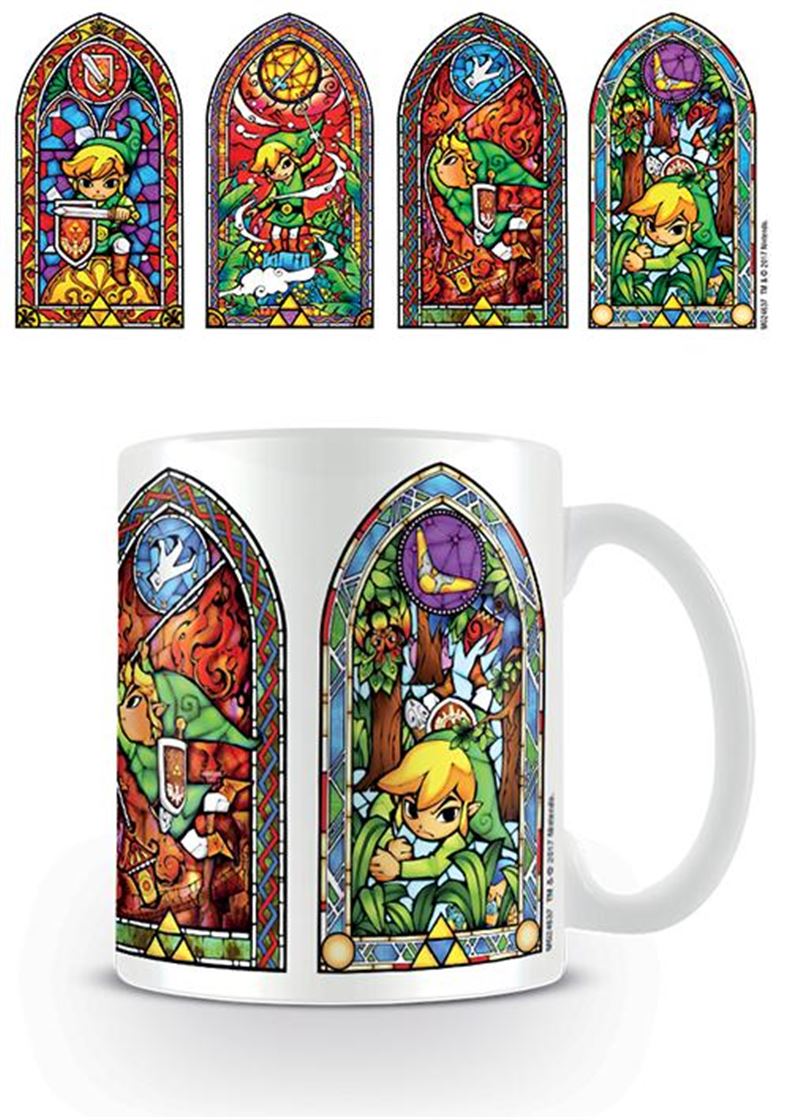 The Legend Of Zelda - Stained Glass Mugs