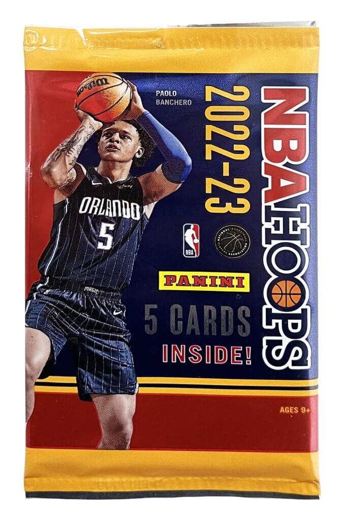 PANINI 2022 Hoops Basketball GRAVITY FEED. 5 x card per pack