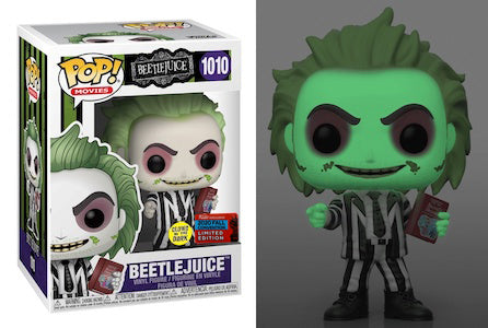 Beetlejuice - Beetlejuice Glows in the Dark 2020 New York Comic Con Exclusive Pop! Vinyl #1010