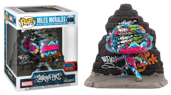 Marvel Street Art Collection - Miles Morales NYCC 2020 US Exclusive Pop! Deluxe (max 6)