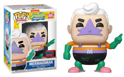 Mermaid Man - Spongebob Squarepants New York Comic Con Exclusive POP! Vinyl #834