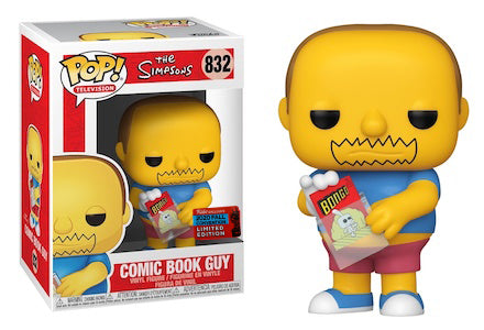The Simpsons - Comic Book Guy New York Comic Con Exclusive POP! Vinyl #832