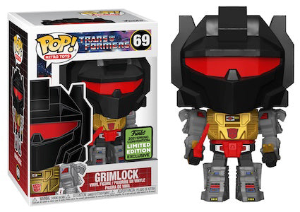 Transformers (TV) - Grimlock Metallic 2021 ECCC US Exclusive Pop! Vinyl #69