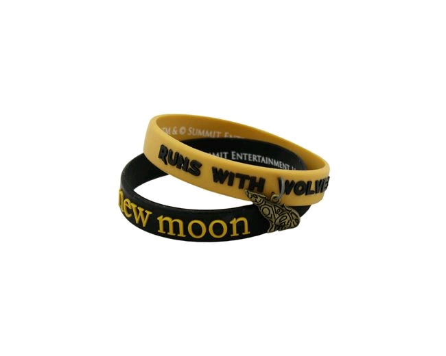 The Twilight Saga: New Moon - Jewellery Bracelet Rub Set Runs with Wolv - Ozzie Collectables