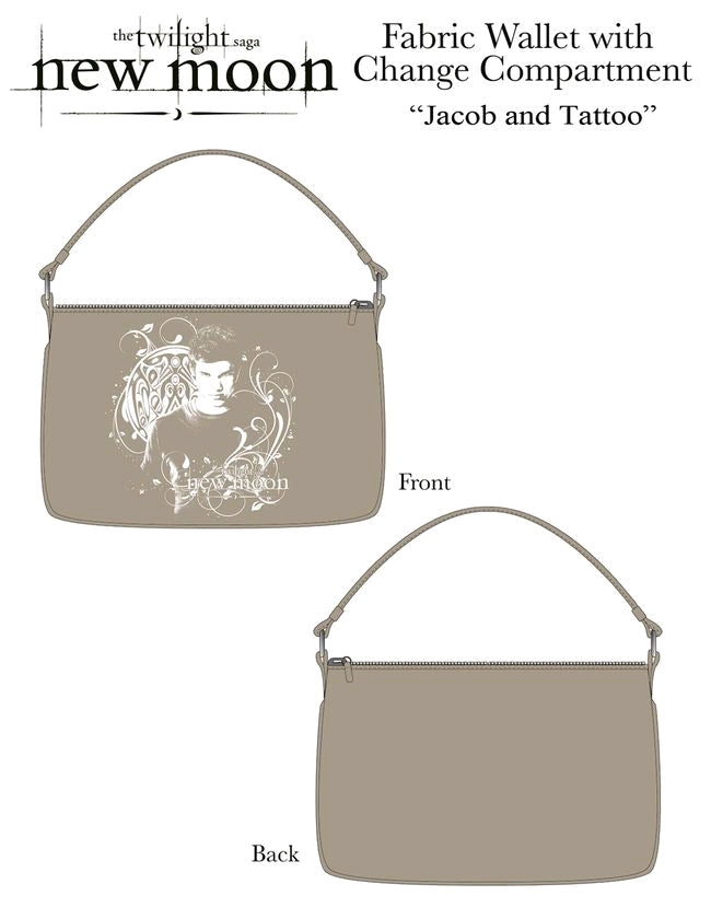 The Twilight Saga: New Moon - Jacob & Tattoo Purse - Ozzie Collectables