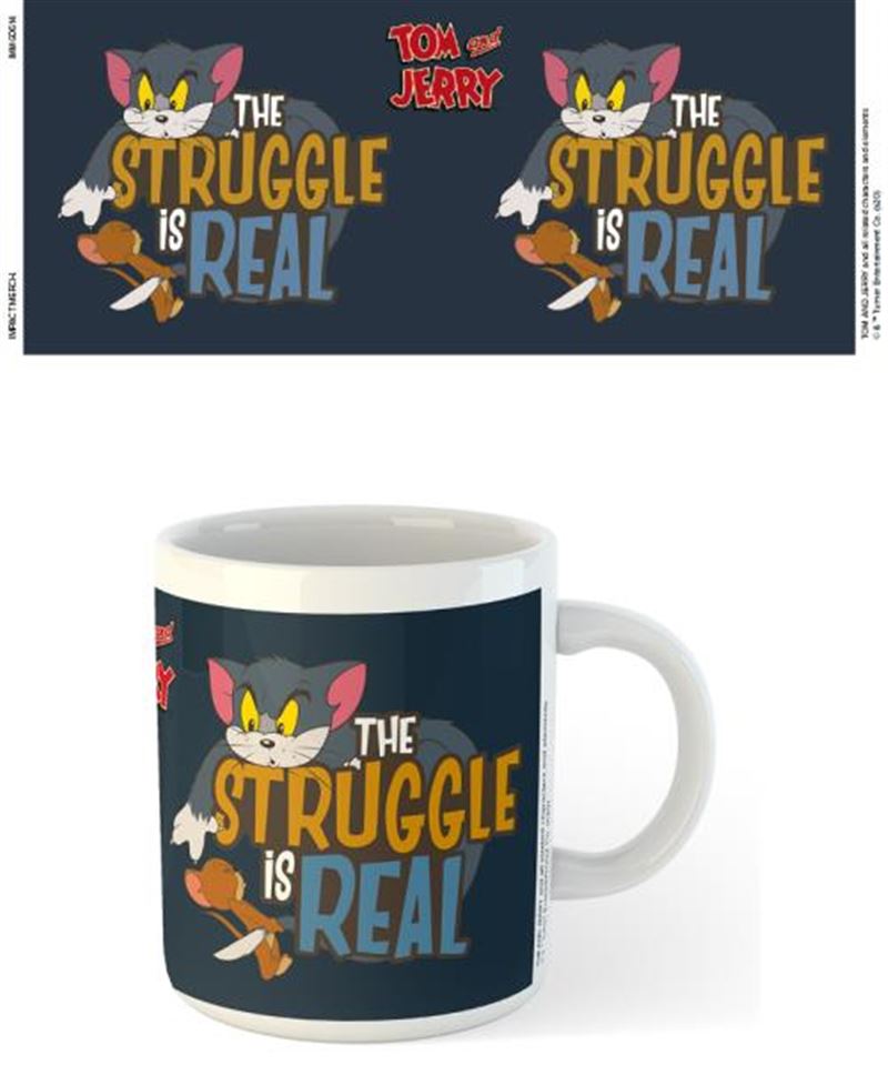 Tom And Jerry - The Struggle Is Real Mugs