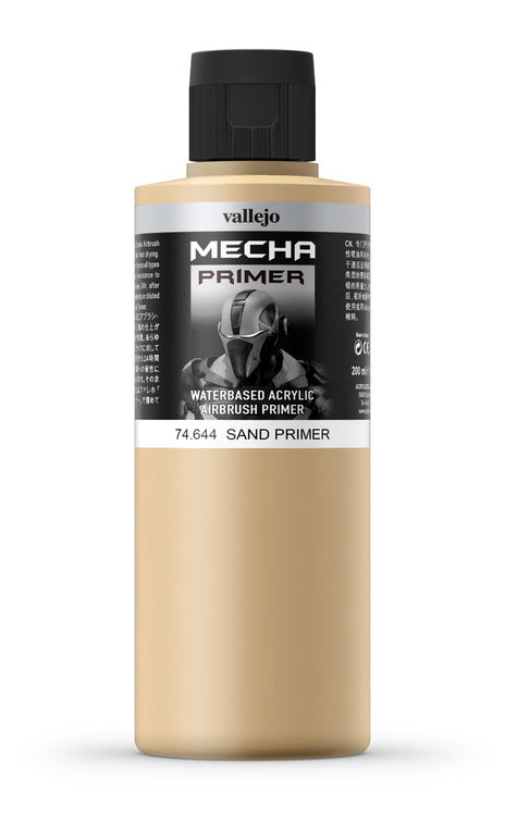 Vallejo Mecha Colour Sand Primer 200ml - Ozzie Collectables