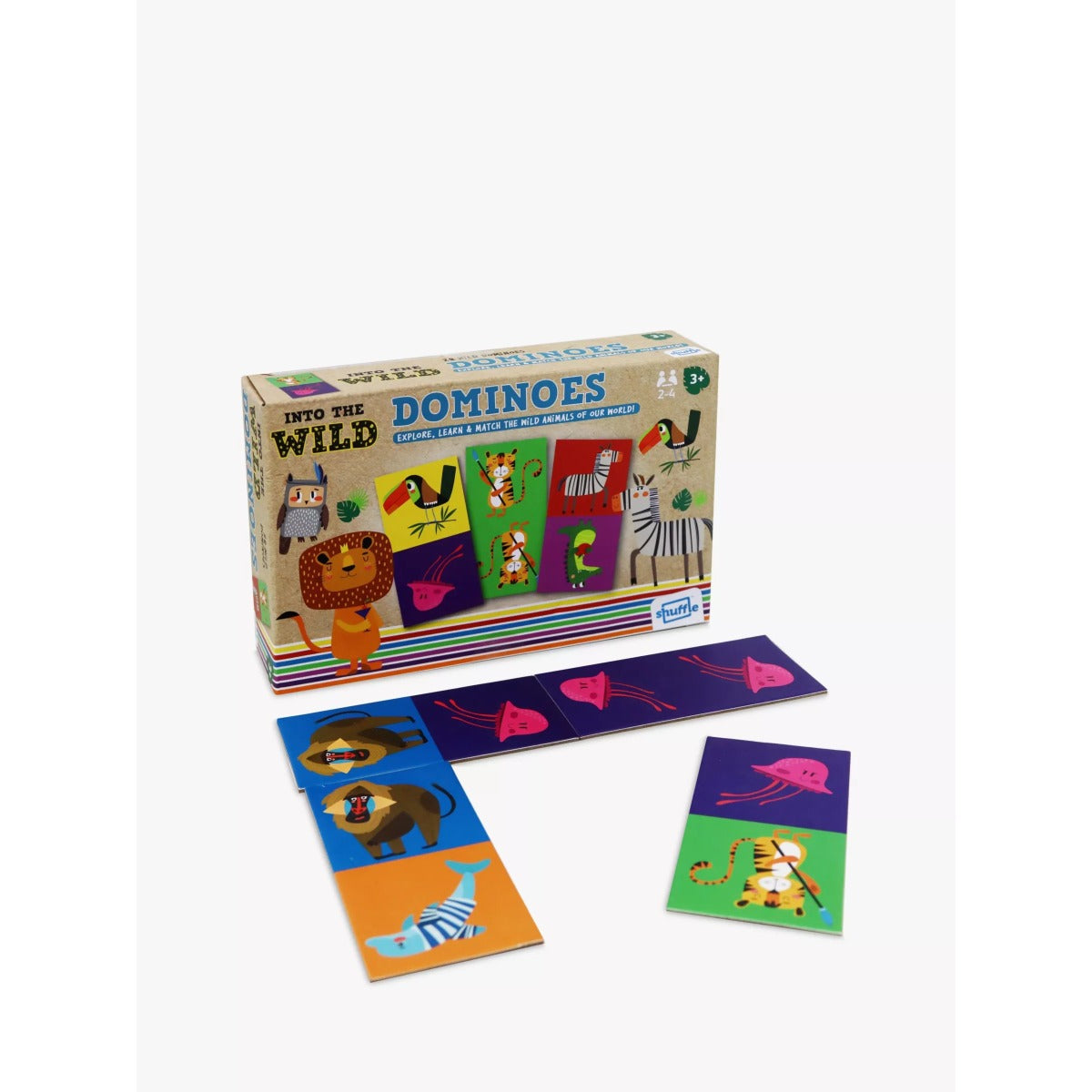 Shuffle Junior - Into the Wild - Dominoes