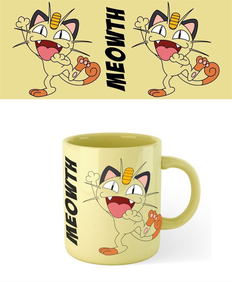 Pokemon - Meowth - Full Colour
