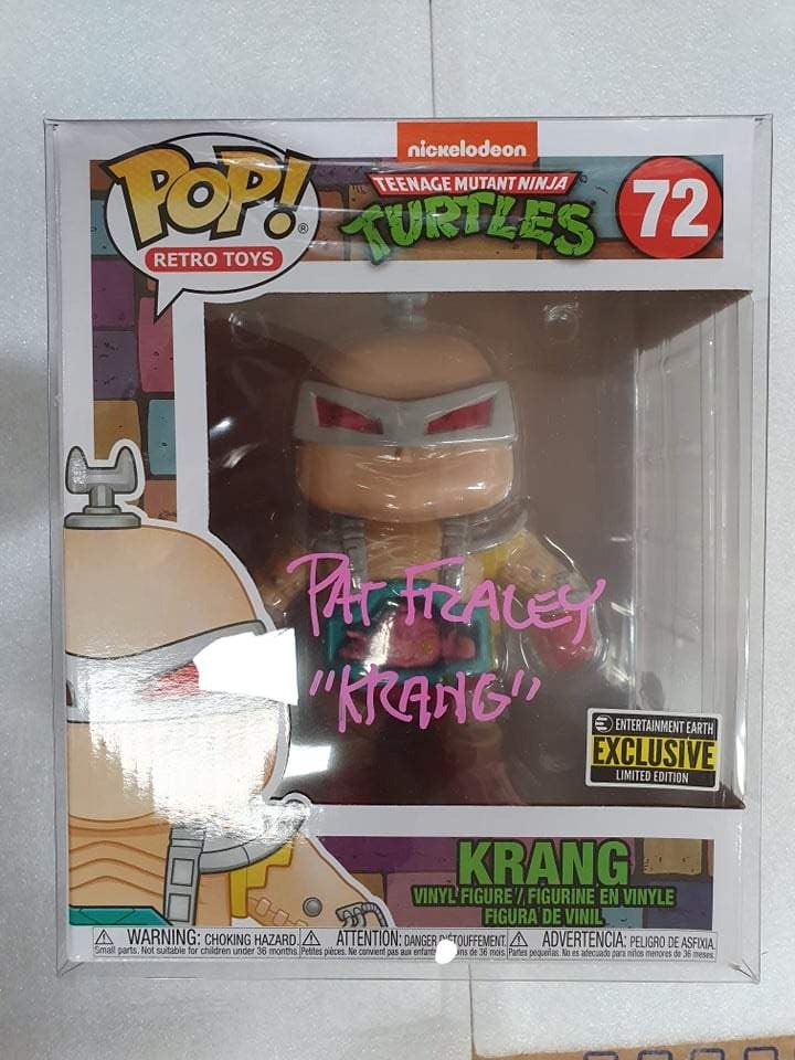 Teenage Mutant Ninja Turtles - Krang 6" #72 Signed Pop! Vinyl