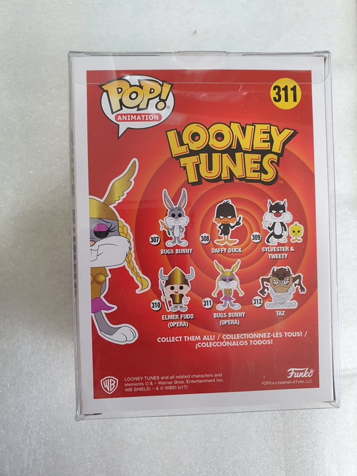 Looney Tunes - Bugs Bunny (Opera) #311 Signed POP! Vinyl