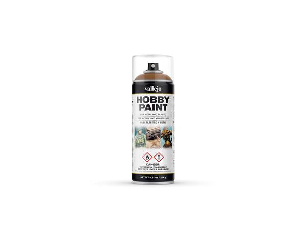 Vallejo Aerosol - Leather Brown 400ml
