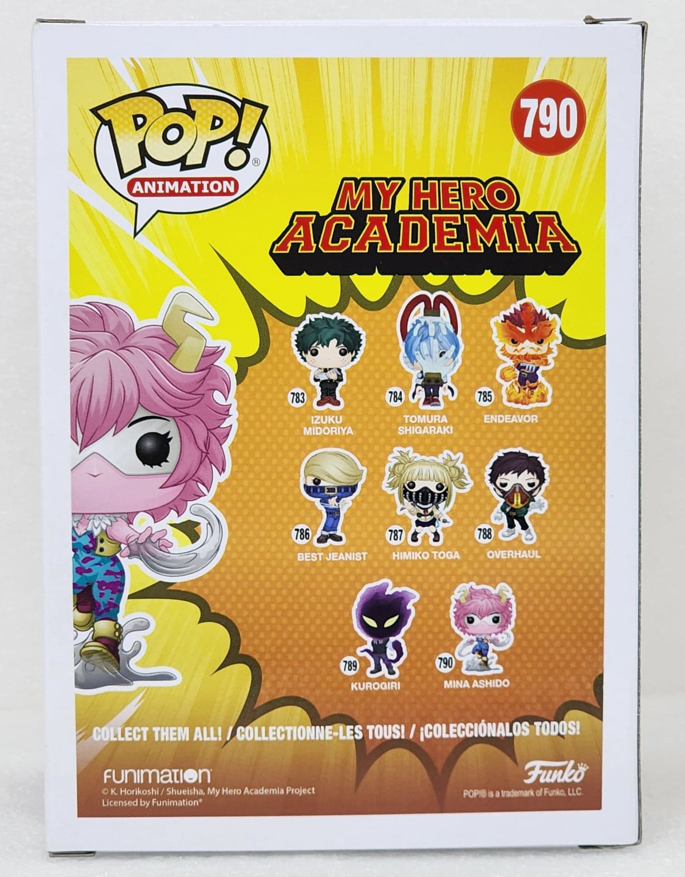 My Hero Academia - Mina Shido Metallic Signed Pop! Vinyl #790