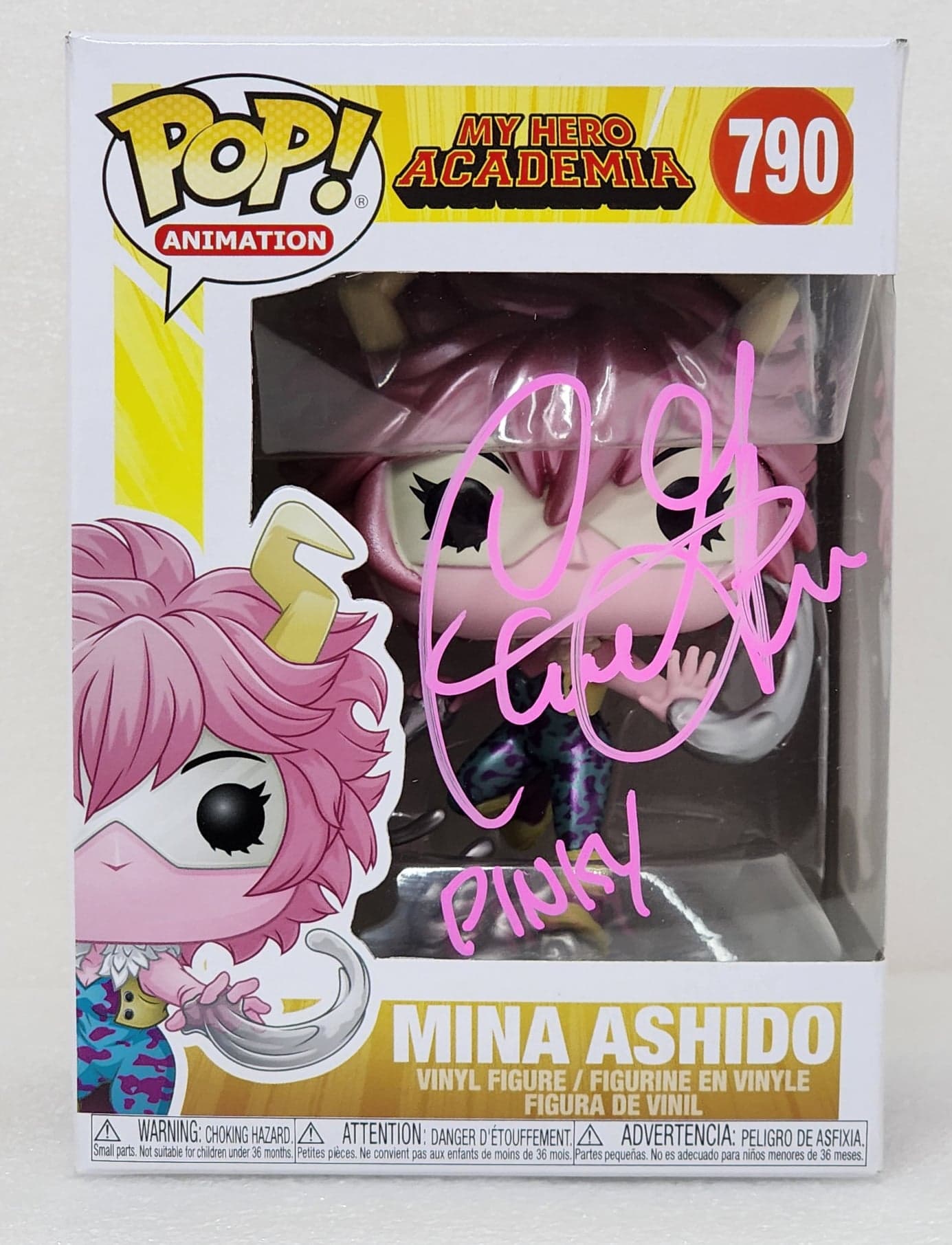 My Hero Academia - Mina Shido Metallic Signed Pop! Vinyl #790