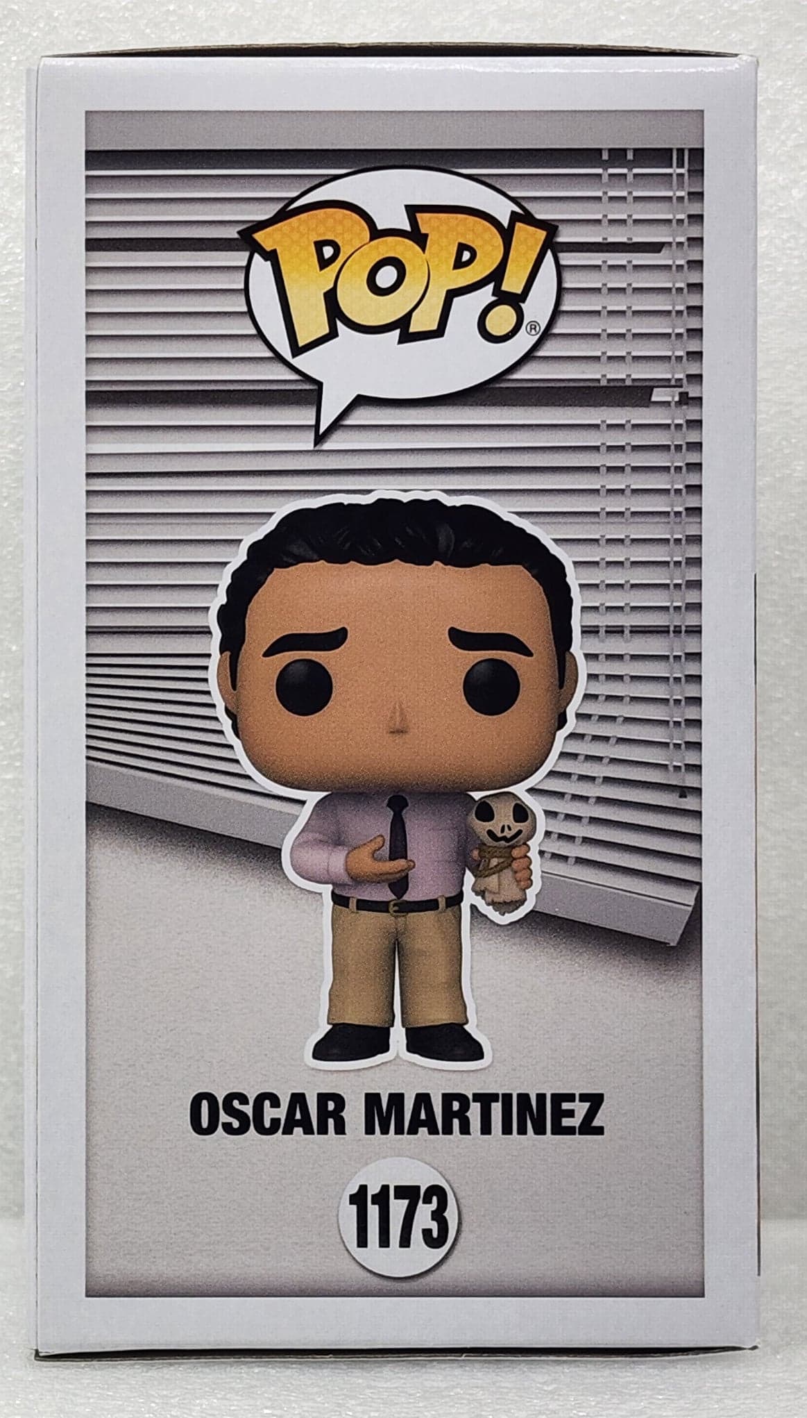 The Office - Oscar Martinez Signed Pop! Vinyl #1173
