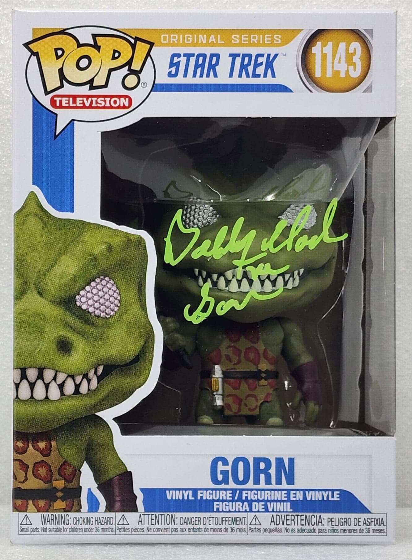 Star Trek - Gorn Signed Pop! Vinyl #1143