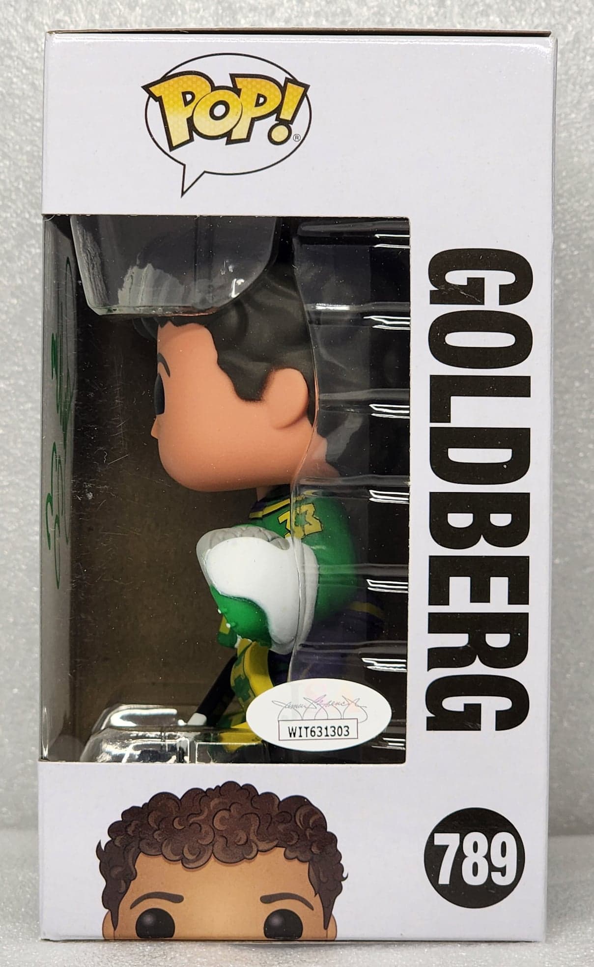 Mighty Ducks - Goldberg Signed Pop! Vinyl #789