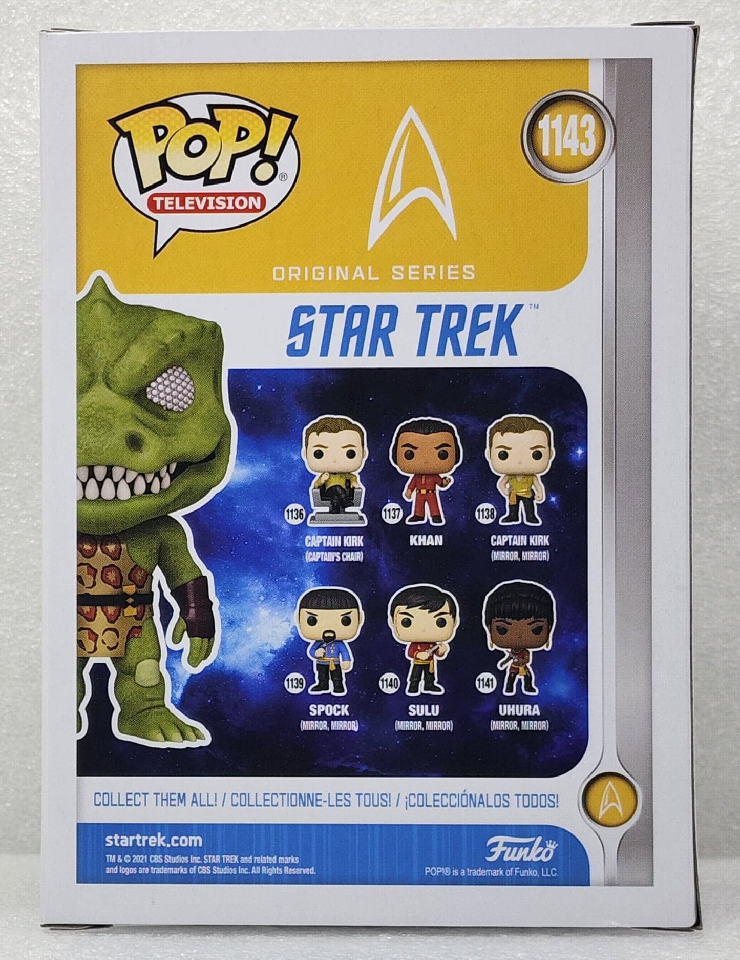 Star Trek - Gorn Signed Pop! Vinyl #1143