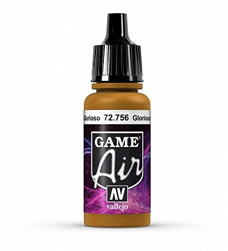 Vallejo Game Air Glorious Gold 17 ml - Ozzie Collectables
