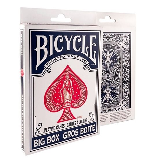 Bicycle Big Box Playing Cards Blue - Ozzie Collectables