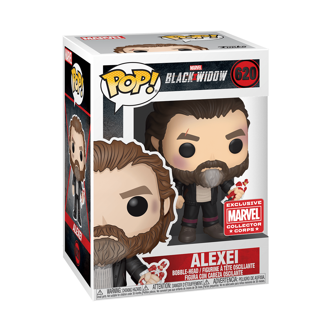 Black Widow - Alexei Exclusive Marvel Collector Corps Pop! Vinyl
