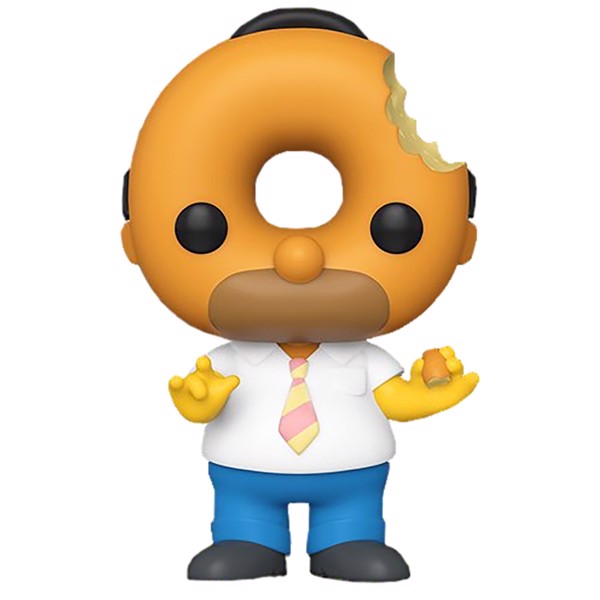 Simpsons - Homer Donut Head US Exclusive Pop! Vinyl - Ozzie Collectables