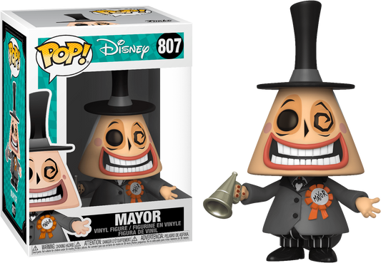 The Nightmare Before Christmas - Mayor with Megaphone Pop! Vinyl - Ozzie Collectables