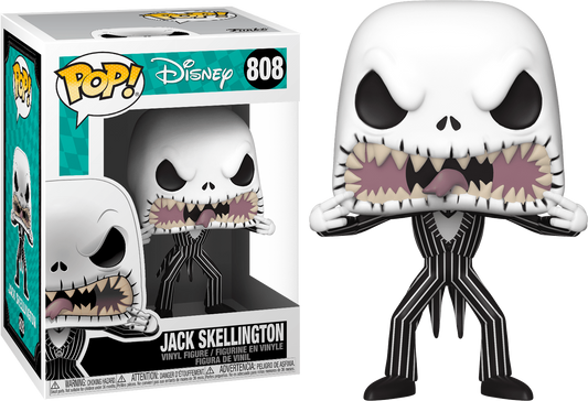 The Nightmare Before Christmas - Jack Skellington (scary face) Pop! Vinyl - Ozzie Collectables
