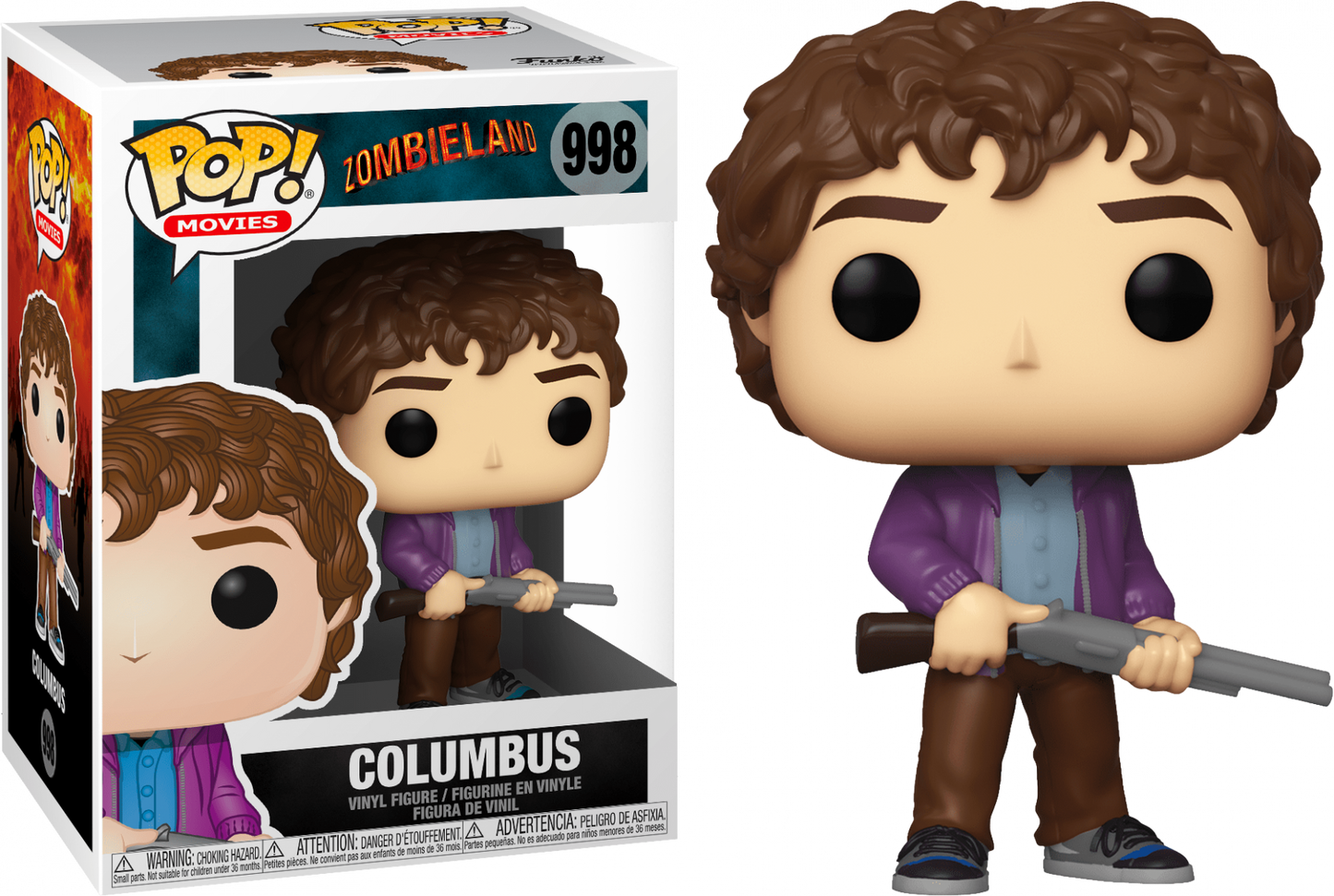 Zombieland - Columbus Pop! Vinyl - Ozzie Collectables